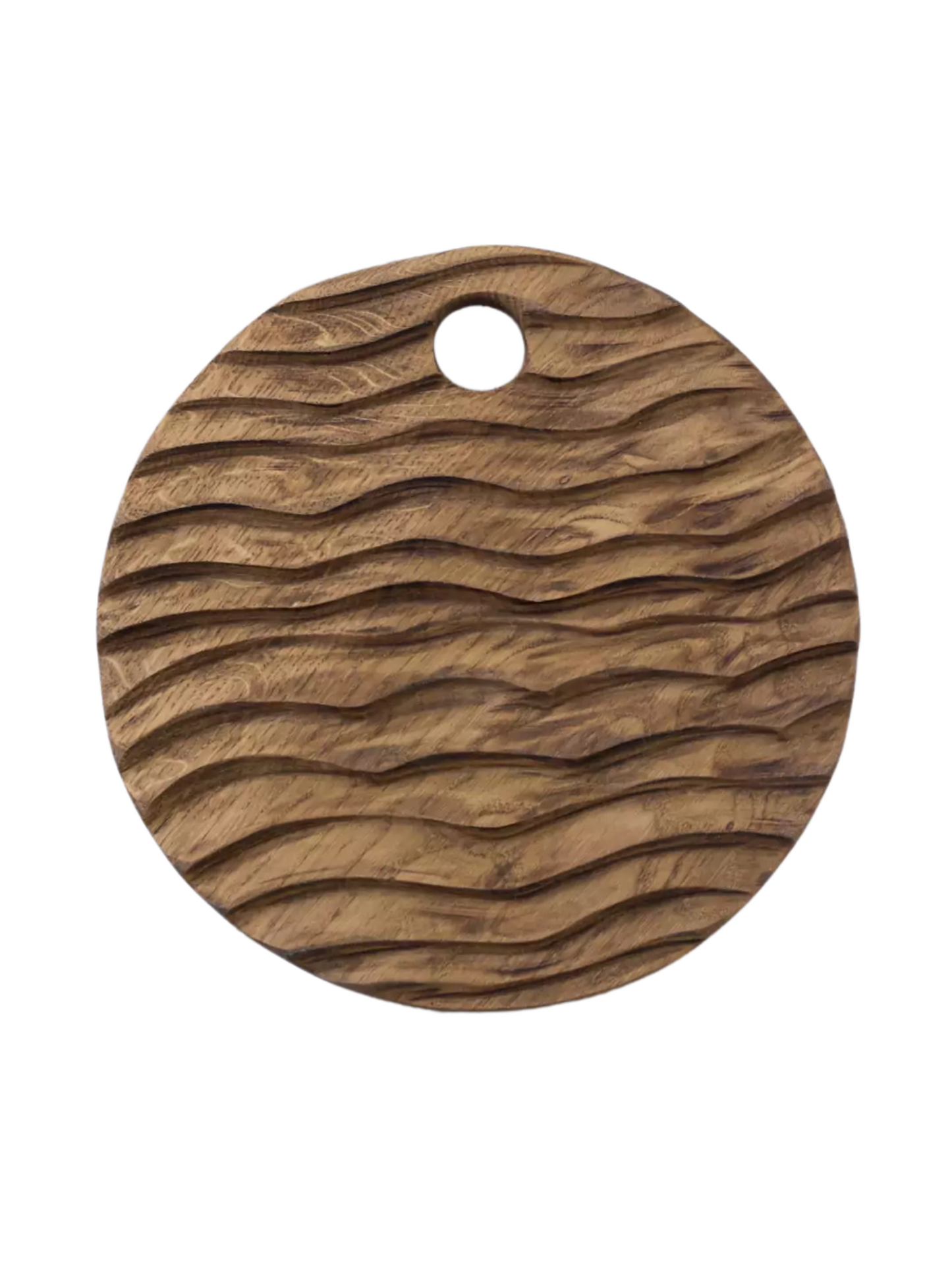 Waves Round Serving Board